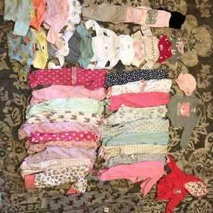 0-3 MONTH BABY GIRL LOT